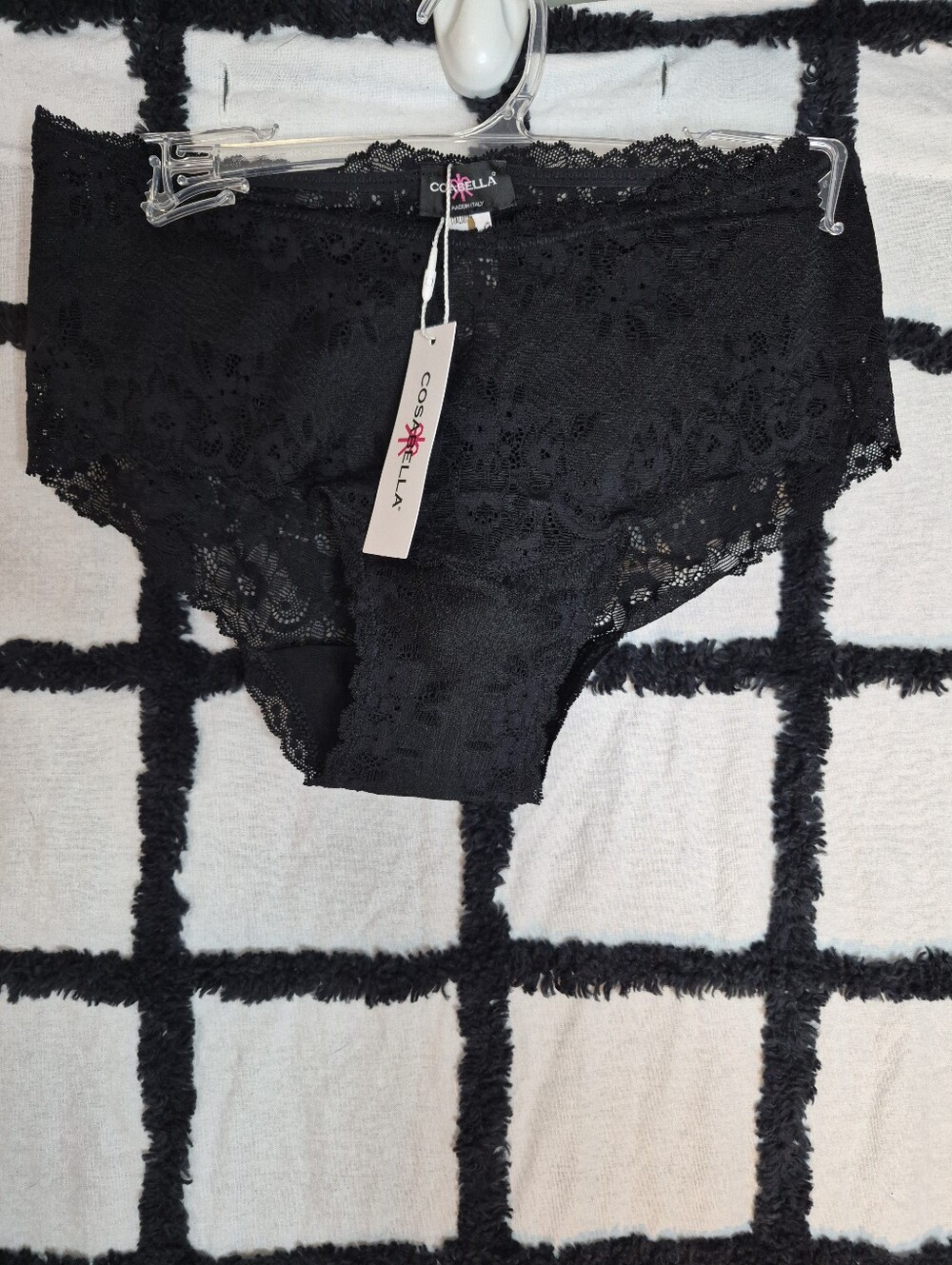 NWT Cosabella M/L Back Italia Lace Hotpants Panties